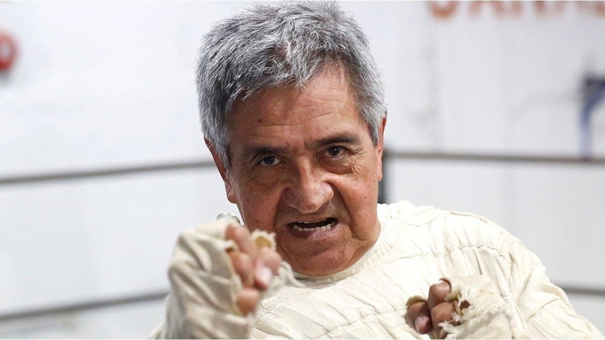 Juan Manuel Figueroa, el recordado luchador La Momia de Titanes en el Ring.