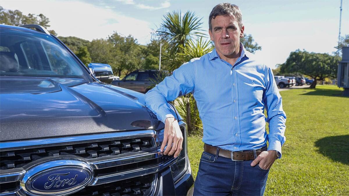 El presidente de Ford, Martín Galdeano, celebró la decisión de Javier Milei de quitar las retenciones pero renovó su pedido a provincias y municipios. (Foto: Gentileza: Diario La Nación) El presidente de Ford, Martín Galdeano, celebró la decisión de Javier Milei de quitar las retenciones pero renovó su pedido a provincias y municipios. (Foto: Gentileza: Diario La Nación)