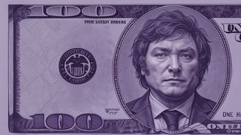 Lunes 27/10: En Argentina hasta el dólar hoy es violeta...