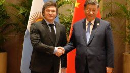 Javier Milei se reunió con Xi Jinping.