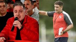 Independiente se transformóen un verdadero hervidero a raíz de un fuerte cruce que mantuvieron FabiánDoman y el DT Leandro Stillitano. (Foto: Gentileza: Ámbito Financiero)