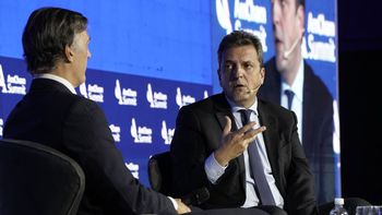 Sergio Massa y Facundo Gómez Minujin. Sergio Massa y Facundo Gómez Minujin.