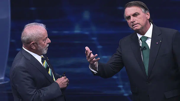 Lula da Silva y Jair Bolsonaro. El próximo presidente de Brasil se define este domingo en un balotaje. Lula da Silva y Jair Bolsonaro. El próximo presidente de Brasil se define este domingo en un balotaje.