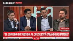 Juan Grabois habló de saqueos en C5N