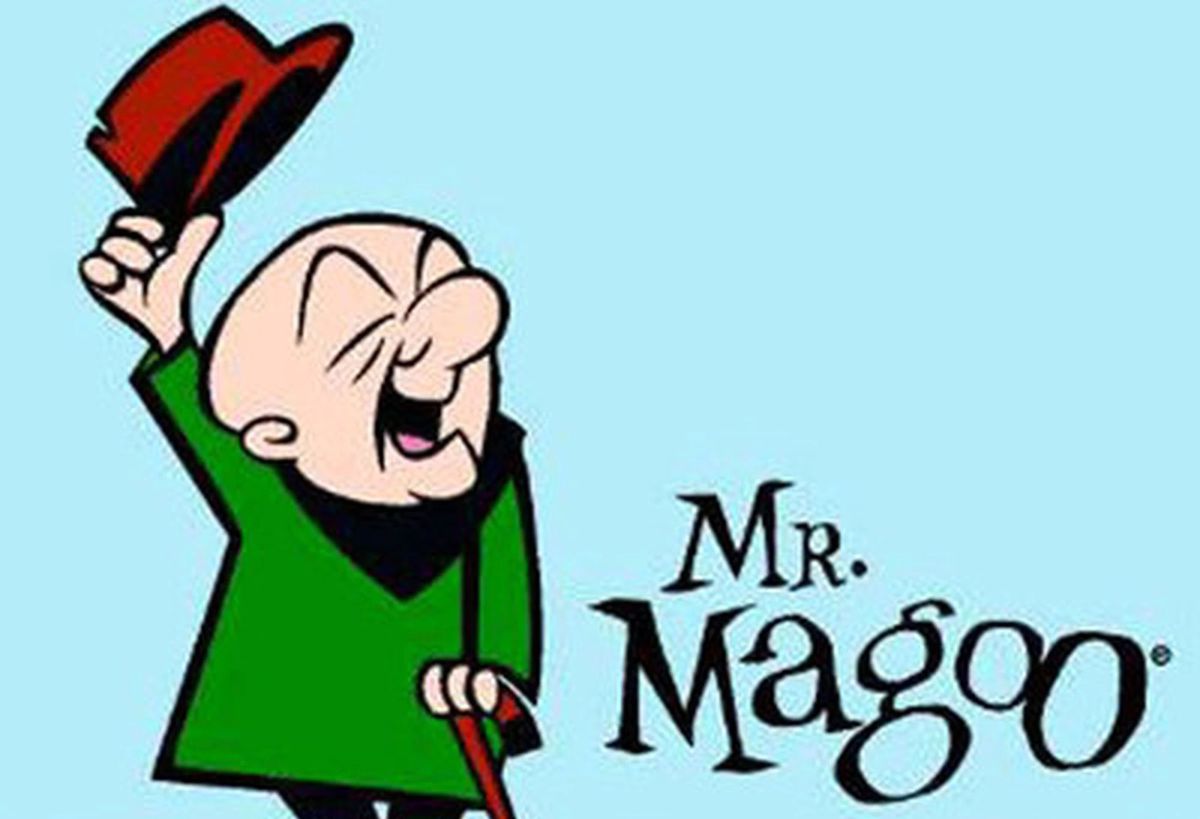 "Mr. Magoo", el personaje del dibujo animado que inspiró el apodo que el kirchnerismo le puso al ministro Guzmán.