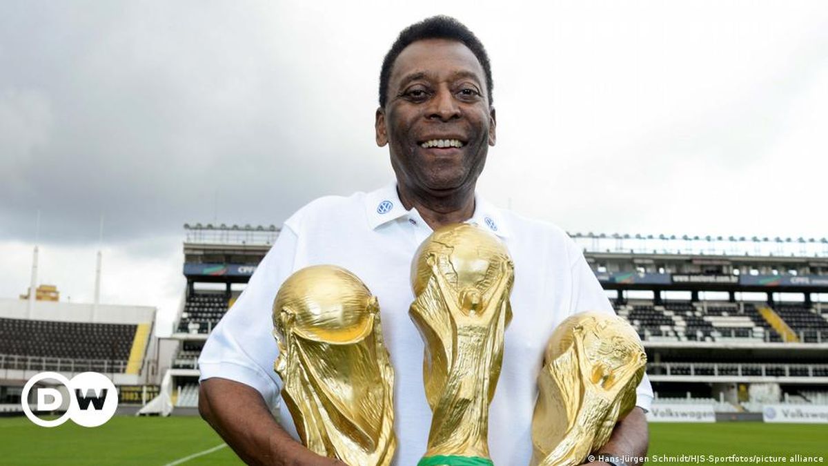 Edson Arantes do Nascimento, O Rei Pelé, el único que ganó 3 veces la Copa del Mundo FIFA.
