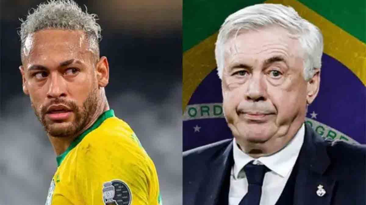 Carlo Ancelotti presentó la lista de convocados de Brasil para los amistosos FIFA pero, otra vez, dejó afuera a Neymar y ya no sorprende su ausencia. Carlo Ancelotti presentó la lista de convocados de Brasil para los amistosos FIFA pero, otra vez, dejó afuera a Neymar y ya no sorprende su ausencia.