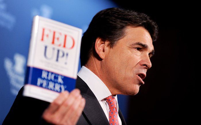 Rick Perry. El gobernador de Texas no competirá por la Presidencia de USA.