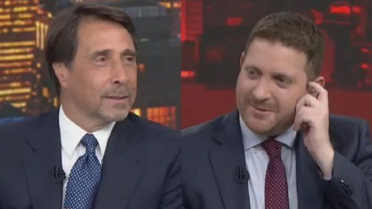 Eduardo Feinmann y Jonatan Viale continúan enfrentados, pero los indiscutibles pesos pesados del canal. Eduardo Feinmann y Jonatan Viale continúan enfrentados, pero los indiscutibles pesos pesados del canal.