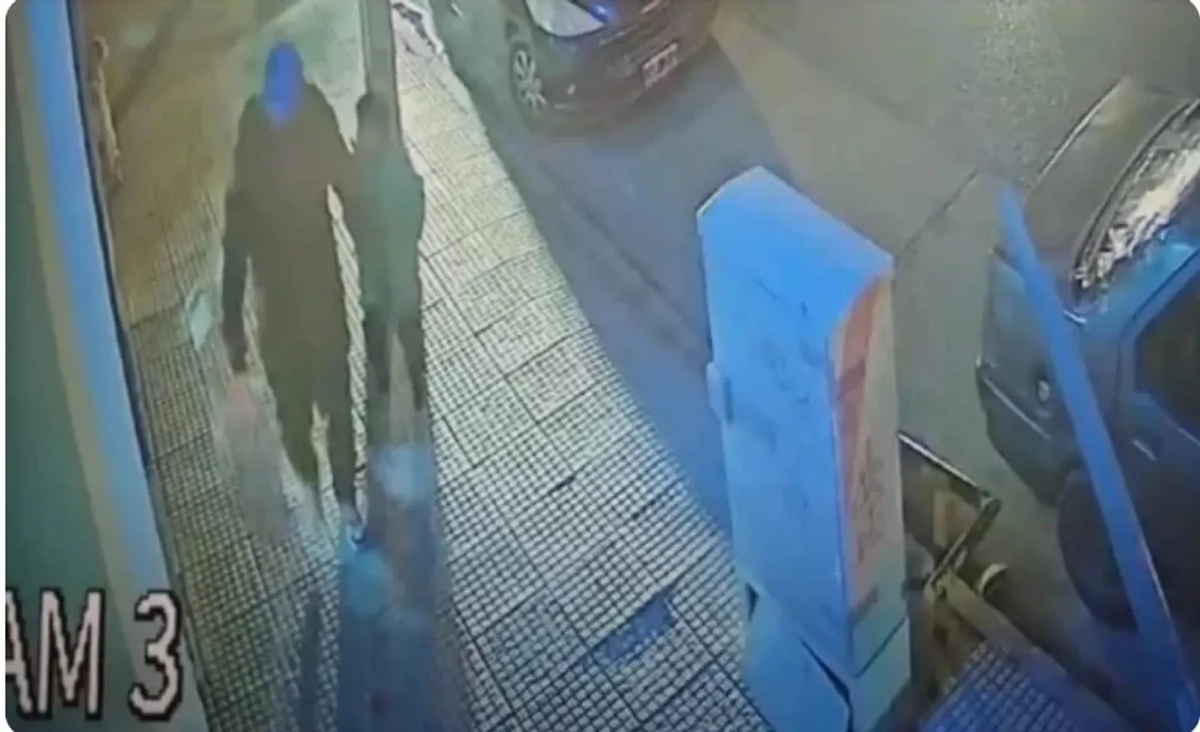 Imagen de la cámara que analizaron tanto la Policía Federal como la justicia del Chubut Imagen de la cámara que analizaron tanto la Policía Federal como la justicia del Chubut