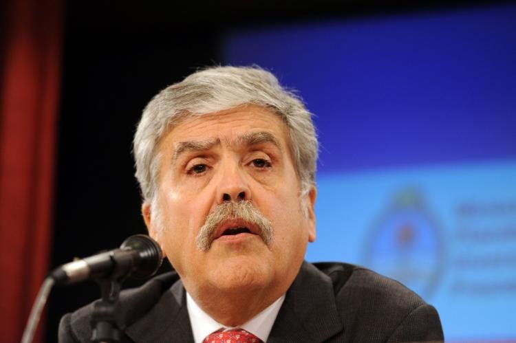 El ministro Julio De Vido.