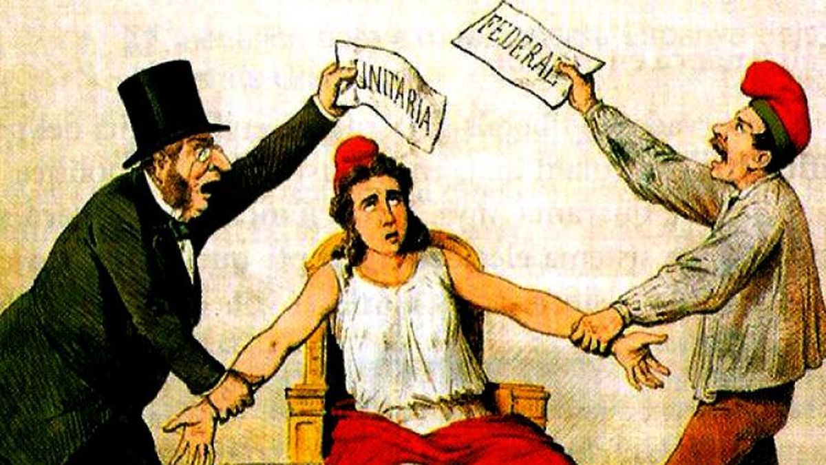 Unitarios vs. Federales: Una versión siglo 21, en la red Twitter