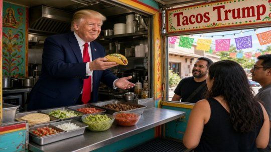 CateringGate: estallan los memes y Donald Trump confirma que abandonó su avión