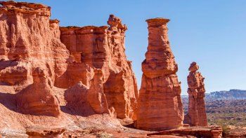 Talampaya, una de las siete maravillas de Argentina.Foto: Hotel Cuesta de Miranda Talampaya, una de las siete maravillas de Argentina.Foto: Hotel Cuesta de Miranda