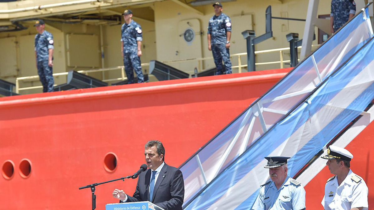 El acto se llevó a cabo en el Embarcadero Naval del Puerto de Buenos Aires (NA).