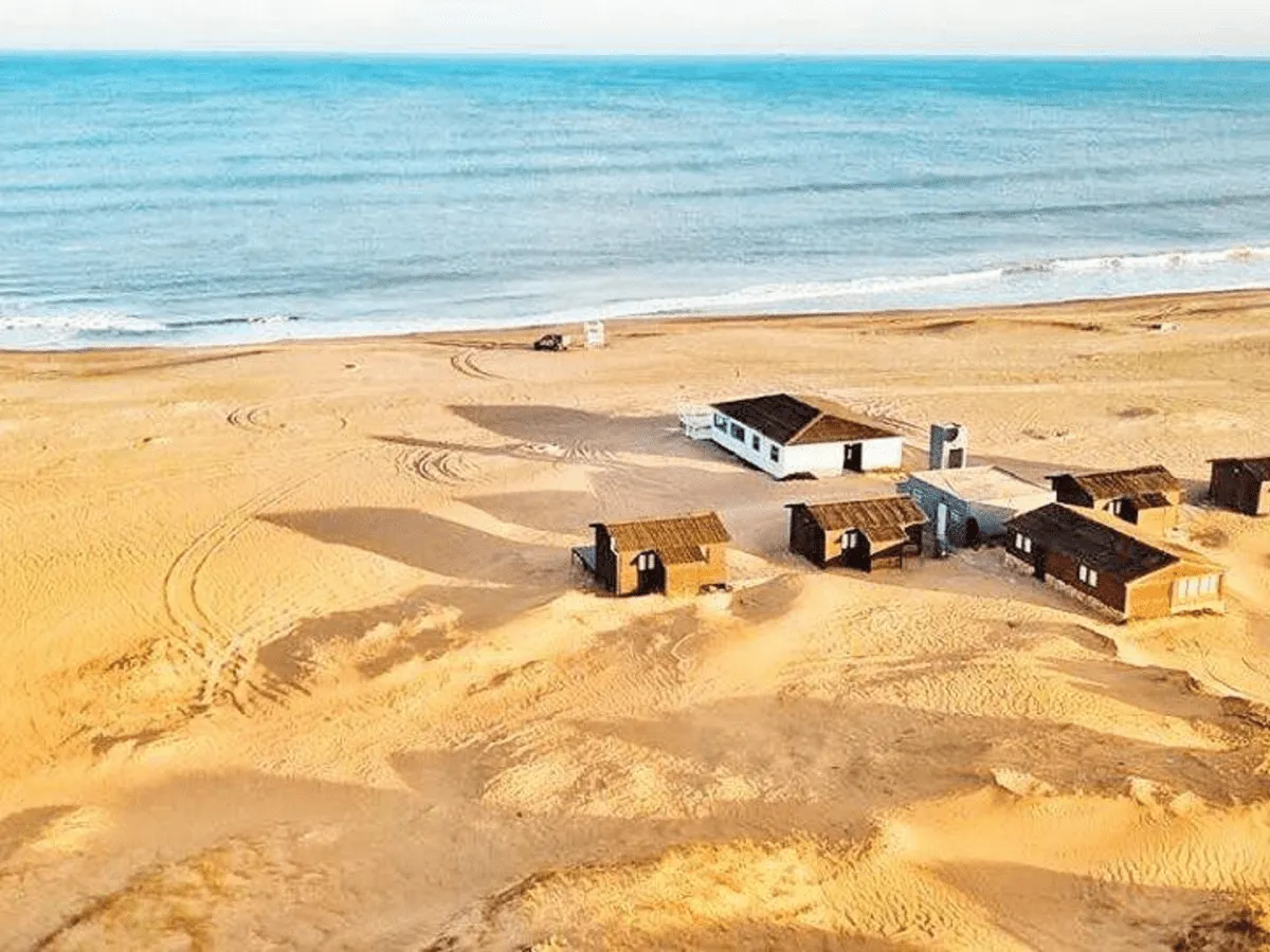 Una playa majestuosa en Buenos Aires. Una playa majestuosa en Buenos Aires.