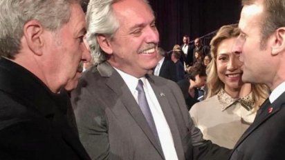 A.Fernández mantuvo contactos con Emmanuel Macrón y Mike Pence
