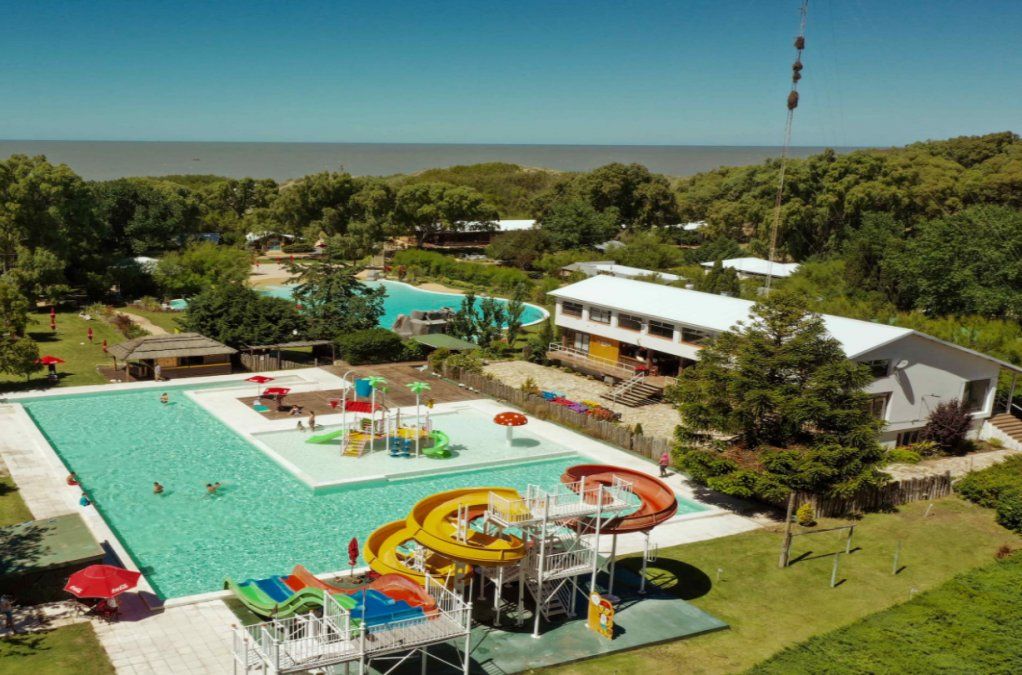 El parque acuático a kilómetros de Baires.