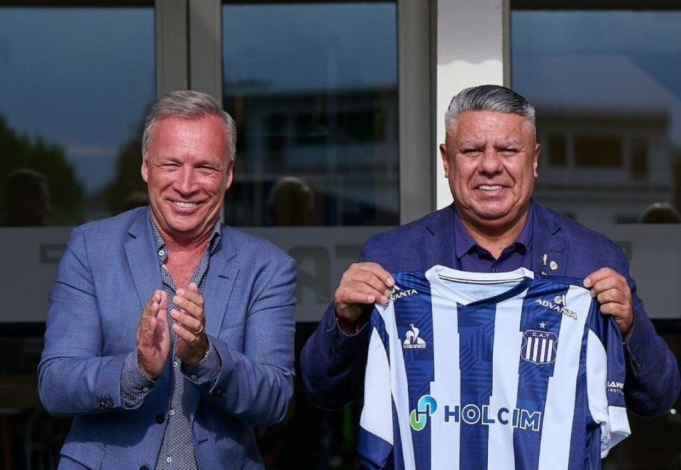 Fassi y Tapia juntos luego de solucionar sus diferencias.