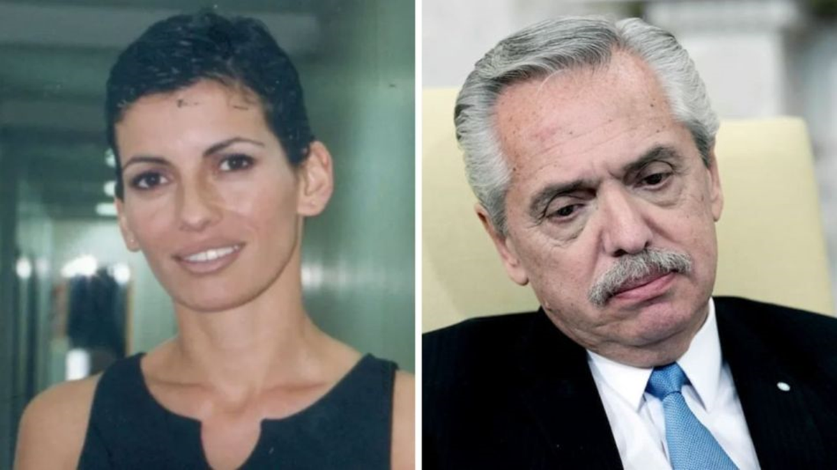 Lorena González y Alberto Fernández Lorena González y Alberto Fernández 