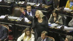altText(Gritos e insultos entre Carrió y Massot en el Congreso: “No pensé que eras tan hijo de p…”)}