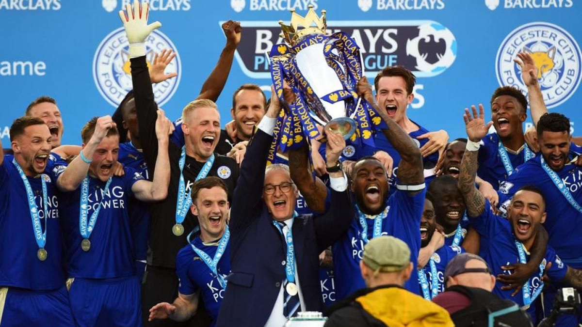 Tras 132 años de existencia el Leicester City gana su primera Premier League. Tras 132 años de existencia el Leicester City gana su primera Premier League.