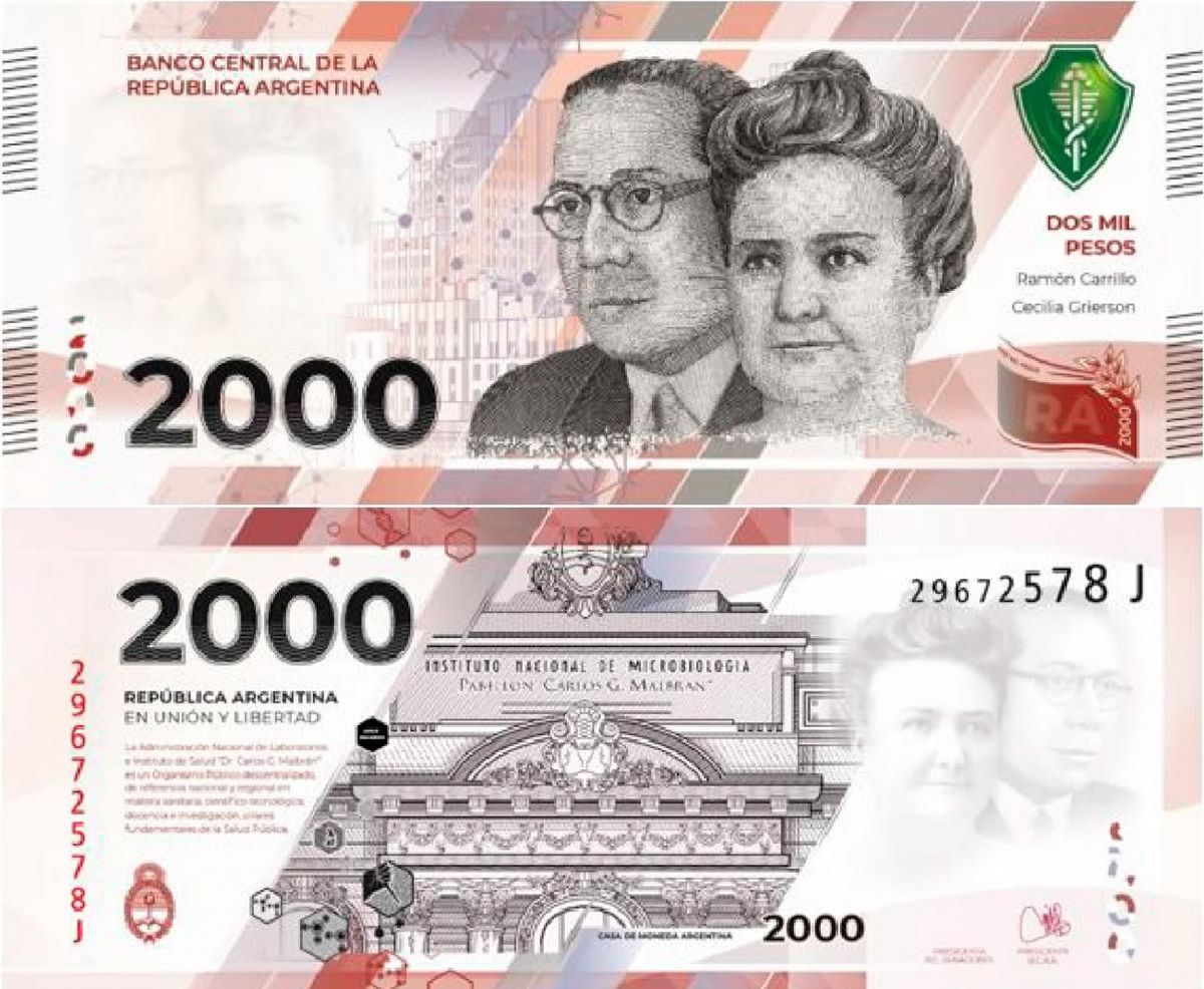 Nuevo billete de 2 mil pesos Cuándo comenzará a circular