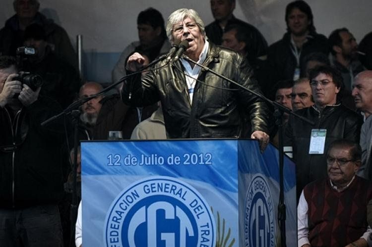 Hugo Moyano.