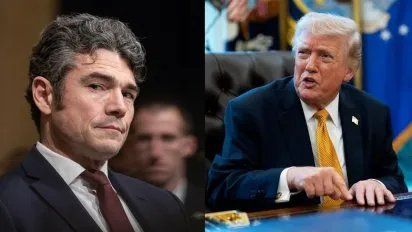 Joe Kent, director del Centro Antiterrorista de Estados Unidos hasta fines de marzo cuando presentó su renuncia por discrepancias con el Gobierno por la guerra contra Irán, rompió el silencio ante Tucker Carlson tras su polémica carta de dimisión. Joe Kent, director del Centro Antiterrorista de Estados Unidos hasta fines de marzo cuando presentó su renuncia por discrepancias con el Gobierno por la guerra contra Irán, rompió el silencio ante Tucker Carlson tras su polémica carta de dimisión.