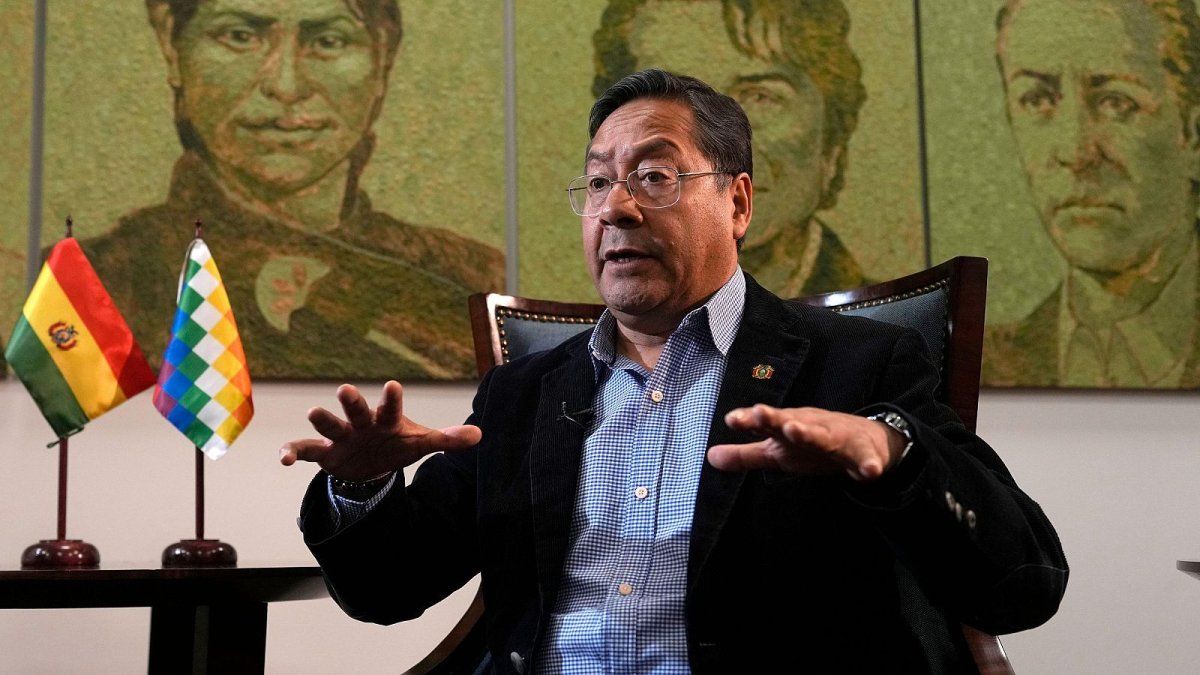 Luis Arce le echa la culpa a Evo Morales por la crisis