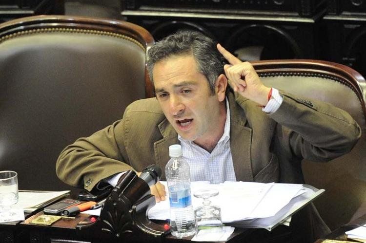 Andrés Cuervo Larroque mientras se refería al narcosocialismo.