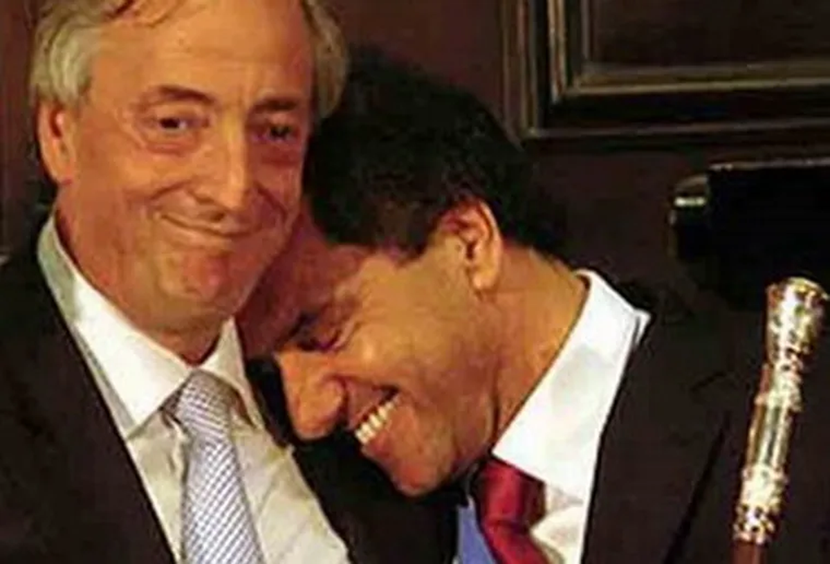 Nèstor Kirchner y Daniel Scioli