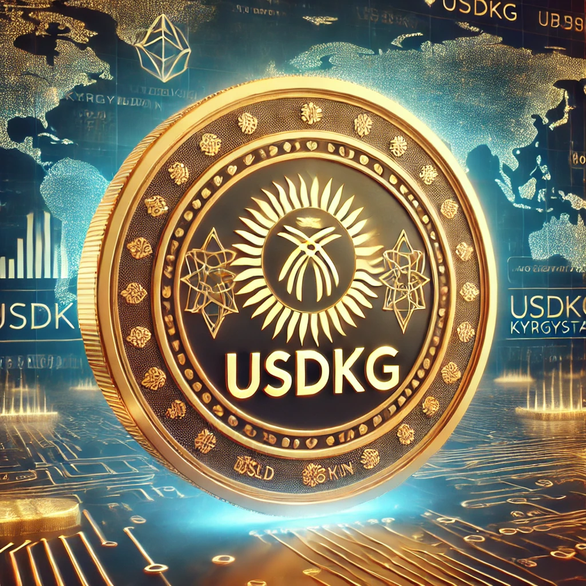 USDKG con respaldo oro.