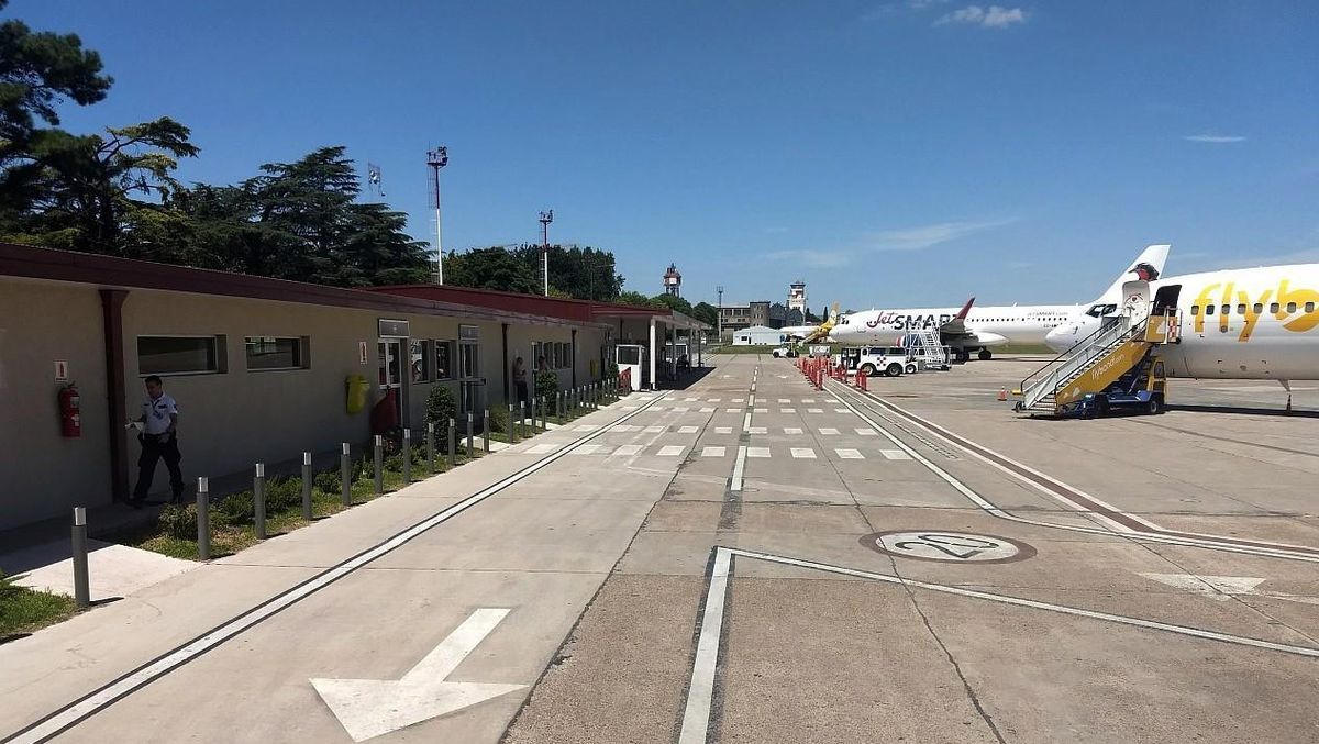 Terminal de El Palomar, donde estacionaban las líneas Low Cost