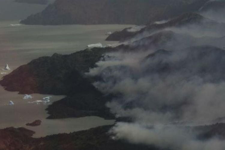 Incendio en Torres del Paine, Chile