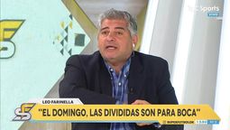 Leonardo Farinella comenzó a calentar la previa del Superclásico, le metió presión al arbitraje y las redes sociales estallaron.