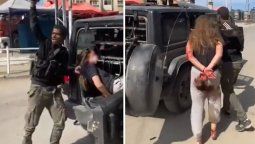 Una adolescente secuestrada por las fuerzas de Hamas