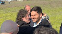 El gobernador de Santa Fe junto al Presidente en la edición 2024. El gobernador de Santa Fe junto al Presidente en la edición 2024.