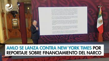 López Obrador acusado de narco por el NYTimes López Obrador acusado de narco por el NYTimes