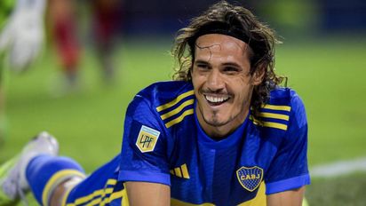 Cavani rompió la racha y se defendió: 