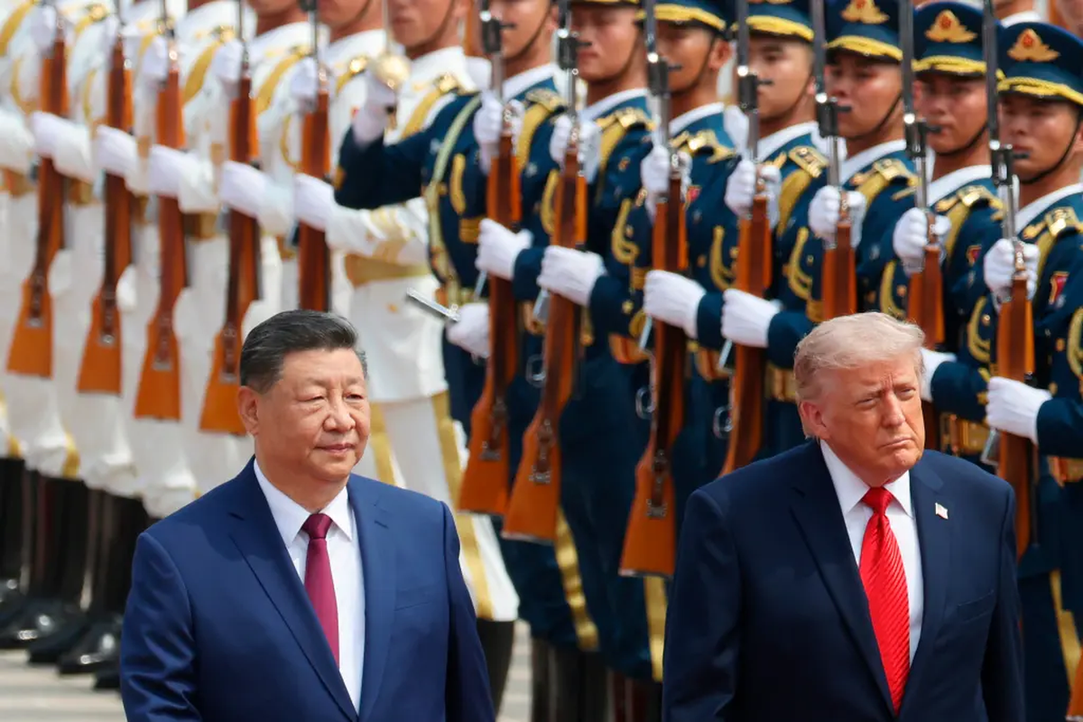 El líder chino Xi Jinping inauguró la crucial reunión con el presidente Trump planteando de forma ominosa la posibilidad de una futura guerra entre Estados Unidos y China. | ASOCIATED PRESS El líder chino Xi Jinping inauguró la crucial reunión con el presidente Trump planteando de forma ominosa la posibilidad de una futura guerra entre Estados Unidos y China. | ASOCIATED PRESS