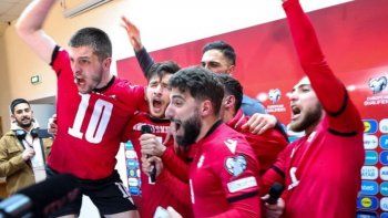 Georgia clasifica a su primera Euro en la historia. Georgia clasifica a su primera Euro en la historia.