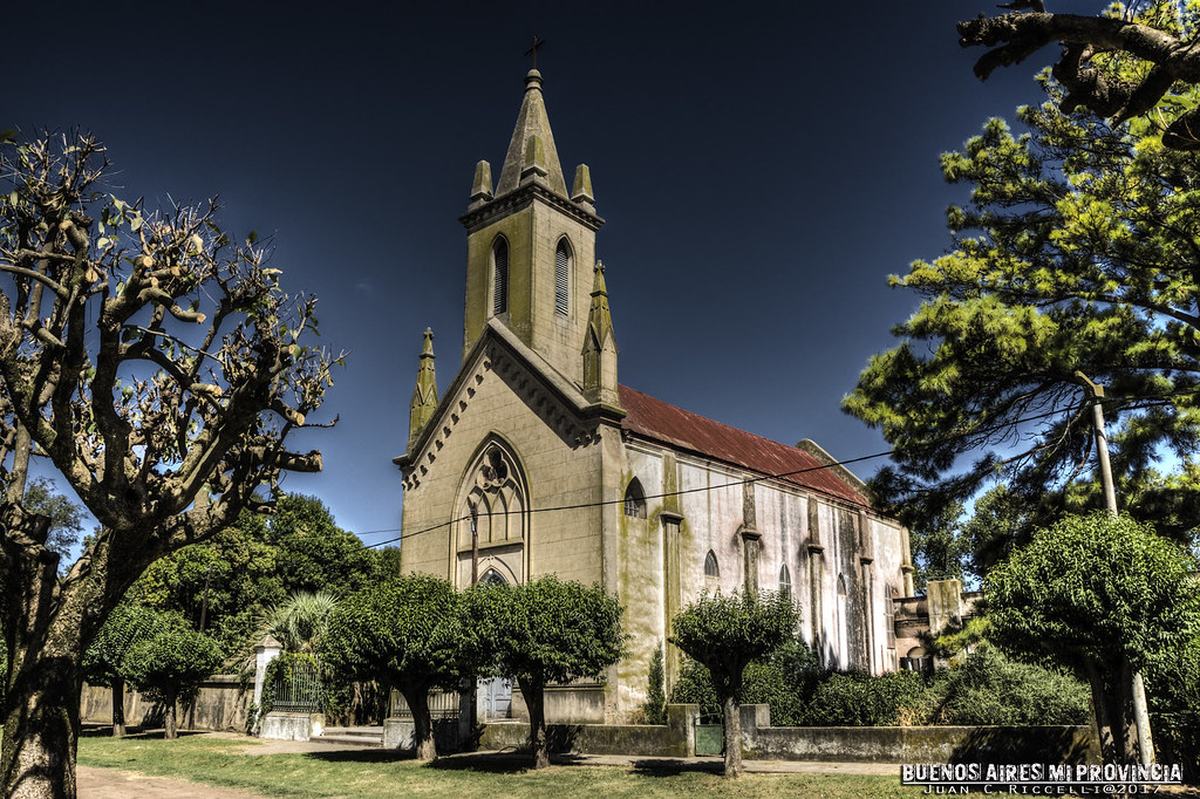 Un pueblo de Buenos Aires con mucha historia. (Foto: Juan Riccelli). Un pueblo de Buenos Aires con mucha historia. (Foto: Juan Riccelli).