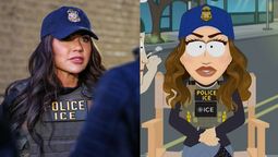 altText(South Park no perdona: Ahora ligó Kristi Noem, justo después de reunirse con Milei)}
