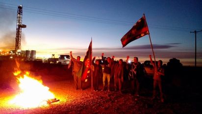 Mapuches cortaron todos los accesos clave a Vaca Muerta