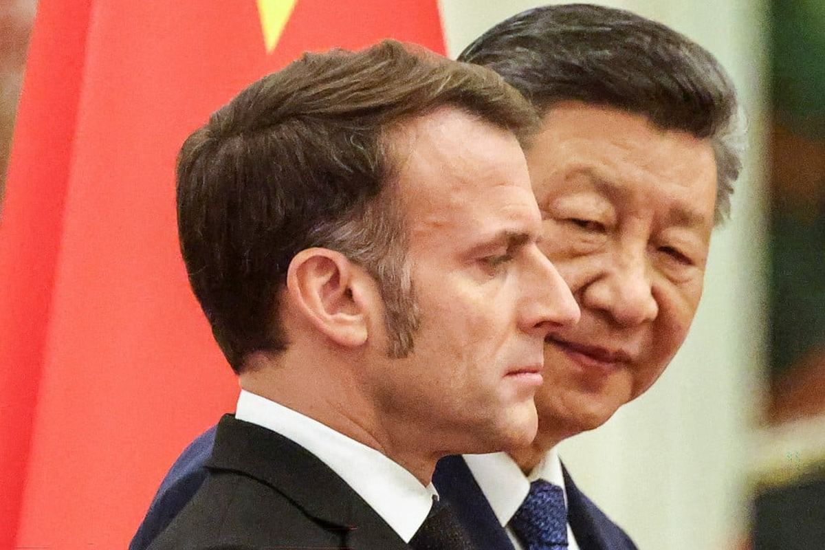Emmanuel Macron y Xi Jinping | GENTILEZA AP NEWS Emmanuel Macron y Xi Jinping | GENTILEZA AP NEWS