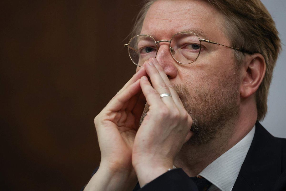 El líder de Yabloko, Nikolai Rybakov.
