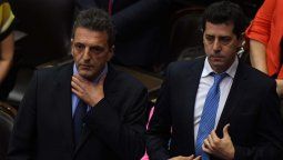 Sergio Massa en tensión con Wado de Pedro.