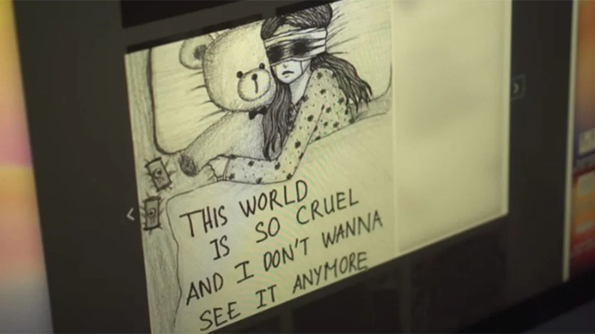 Uno de los posteos que Molly likeo antes de su trágica muerte.