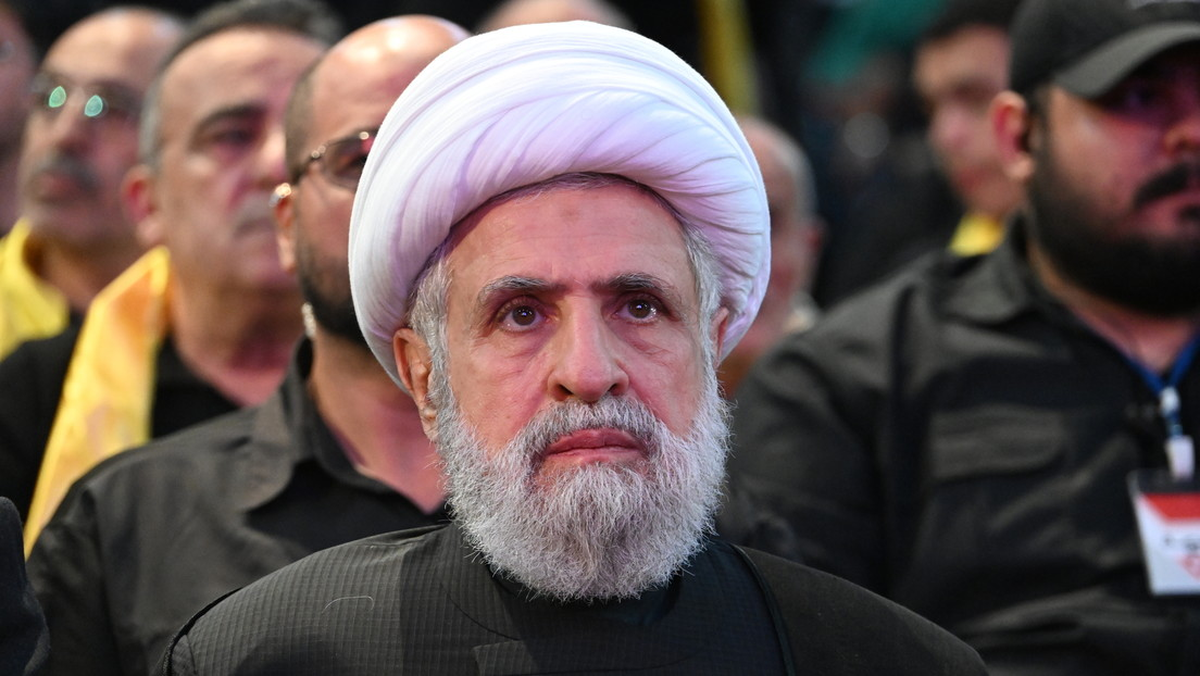 El secretario adjunto de Hezbolá, Naim Qassem. El secretario adjunto de Hezbolá, Naim Qassem.